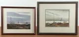 DE artist by Edward Grant, watercolor, sold Jan 2025