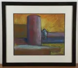 Untitled by W.W. Nelson, pastel on paper, sold Jan 2025
