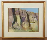NM artist by Albert Handell, pastel on board, sold Jan 2025
