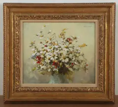 Untitled by Philip Jamison, oil on masonite, sold Jan 2025