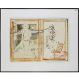 Untitled by Andrew Rush, watercolor, sold Jun 2022