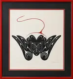 Owl by Francis Horne, 1978, screenprint, sold Jun 2022
