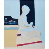 Untitled by Roger Mühl, lithograph in colors, sold Jul 2022