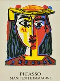 (Spanish School) "Picasso Manifesti E Immagini by Pablo Picasso, lithograph colour art poster, sold Jul 2020