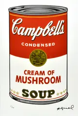 (American School) by Andy Warhol, lithograph, sold Jul 2020