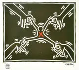 (American School) by Keith Haring, lithograph, sold Jul 2020