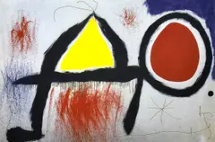 Spanish School by Joan Miró, lithograph, sold Jul 2020