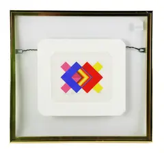 Design D by Fumio Tomita, serigraph, sold Jan 2025