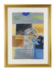 Journey by Brian Ferran, acrylic on paper, sold Jan 2025