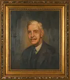 Portrait of a Gentleman by Donald Wood, oil on canvas, sold Oct 2023