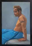 Figurative Portrait by Penny Purpura, 2004, Oil on Canvas, sold May 2024