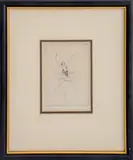Ballerina Dancing by Troy Kinney, Etching, sold May 2024