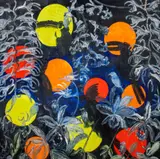Osmo by Hunt Slonem, 1995, Oil on Canvas, sold May 2024