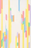 Abstract Composition by Domenick Capobianco, 1975, Acrylic on Canvas, sold May 2024