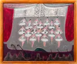 Ou Stage by Siv Muse Holme, Oil on Masonite, sold May 2024