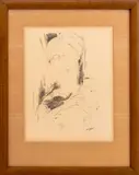Portrait of Edith Sitwell by Amedeo Modigliani, 1959, Lithograph on Paper, sold May 2024