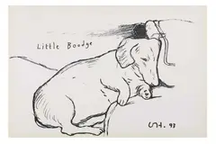 Untitled by David Hockney Om Ch, print (other), offered Oct 2023
