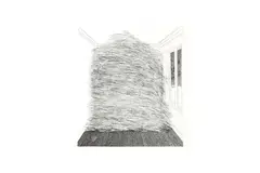 Untitled by David Hockney Om Ch, etching, offered Oct 2023