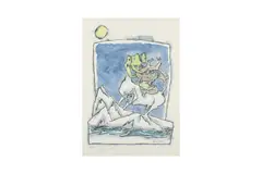 Untitled by Maqbool Fida Husain, pencil, offered Oct 2023