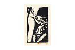 Private collection of early emin works by Tracey Emin, woodcut, offered Oct 2023