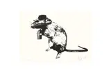 Untitled by Blek le Rat, pencil, offered Oct 2023