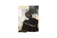 Untitled by Adam Neate, Etching wove published by Elms Lesters, London, with their blindstamp sheet, offered Oct 2023
