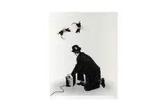Untitled by Nick Walker, pencil, offered Oct 2023