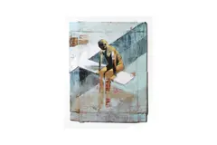 Untitled by Adam Neate, Etching wove published by Elms Lesters, London, with their blindstamp sheet, offered Oct 2023