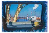 Preview: Barley Mow Centre by Robert O'Rorke, acrylic on canvas, offered Aug 2023