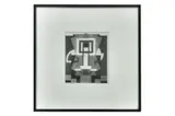 Preview: Barley Mow Centre by Auguste Herbin, drawing, offered Aug 2023