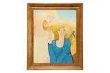 Untitled by Rosina Lyford, oil on canvas, offered Aug 2023