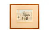 Untitled by Emile Hoeterickx, watercolour, offered Aug 2023