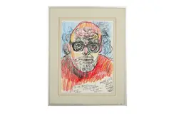 Untitled by John Bratby, pencil on paper, offered Aug 2023