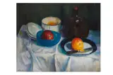 Untitled by Eduard Einschlag, oil on canvas, offered Jul 2023
