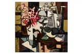 Untitled by Claude Venard, oil on canvas, offered Jul 2023