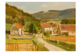 Untitled by Gerard Passet, oil on canvas, offered Jul 2023