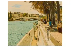 Untitled by Gerard Passet, oil on canvas, offered Jul 2023
