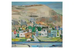 Untitled by Michael Kovner, oil on canvas, offered Jul 2023