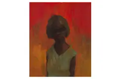 Untitled by Bernhard Rust, oil on board, offered Jul 2023