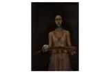 Untitled by Shany van den Berg, oil on board, offered Jul 2023