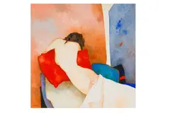 Untitled by Claude Gaveau, oil on canvas, offered Jul 2023