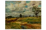 Untitled by Mark William Fisher, oil on canvas, offered Jul 2023