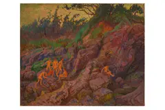 Untitled by William Samuel Horton, oil on canvas, offered Jul 2023
