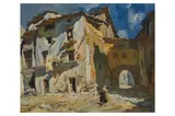 Untitled by Josep Serra i Santa, oil on canvas, offered Jul 2023