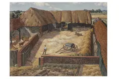 Untitled by Robert Arthur Wilson, oil on canvas, offered Jul 2023
