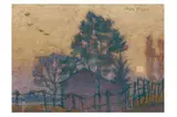 Untitled by Jean Young, oil on canvas board, offered Jul 2023
