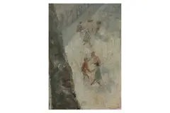 Untitled by Eileen Aldridge, oil on canvas, offered Jul 2023