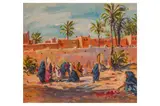 Untitled by Henri Jean Pontoy, gouache on paper, offered Jul 2023