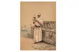 Untitled by Albert Pavy, watercolour, offered Jul 2023