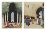 Untitled by Hans Jacob Hansen R.S.W., watercolour and bodycolour, offered Jul 2023